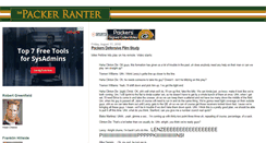 Desktop Screenshot of packerranter.com