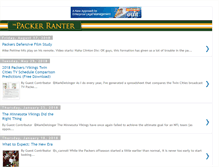 Tablet Screenshot of packerranter.com